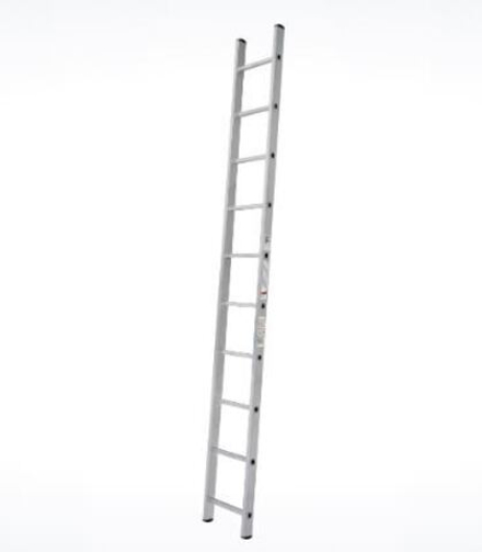 Лестница алюм. односекц. 263см 10 ступ., 3,6 кг PRO STARTUL (ST9945-10)