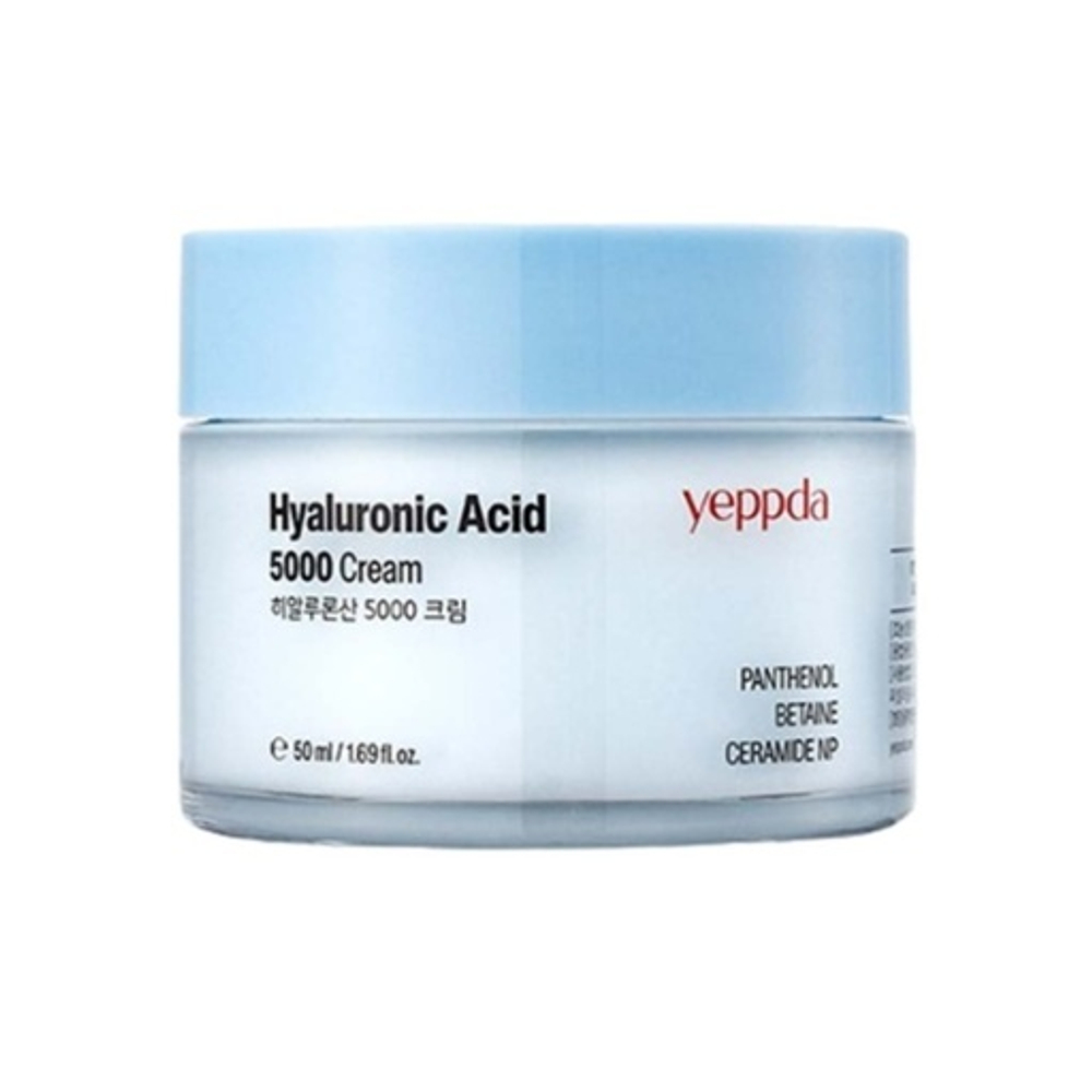 Крем с гиалуроновой кислотой Yeppda Hyaluronic acid 5000 Cream, 50 мл