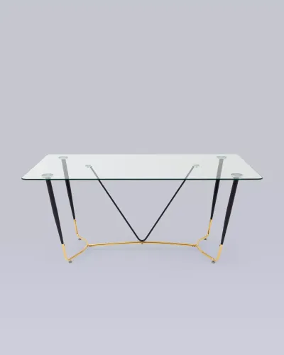 Стол обеденный Даймакс 180*90 прозрачный