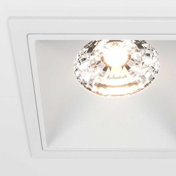 Встраиваемый светильник Maytoni Alfa LED DL043-01-15W3K-D-SQ-W