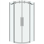 Душевой уголок Grossman Classic 100х100 301.K33.04.1010.10.00 профиль Хром стекло прозрачное
