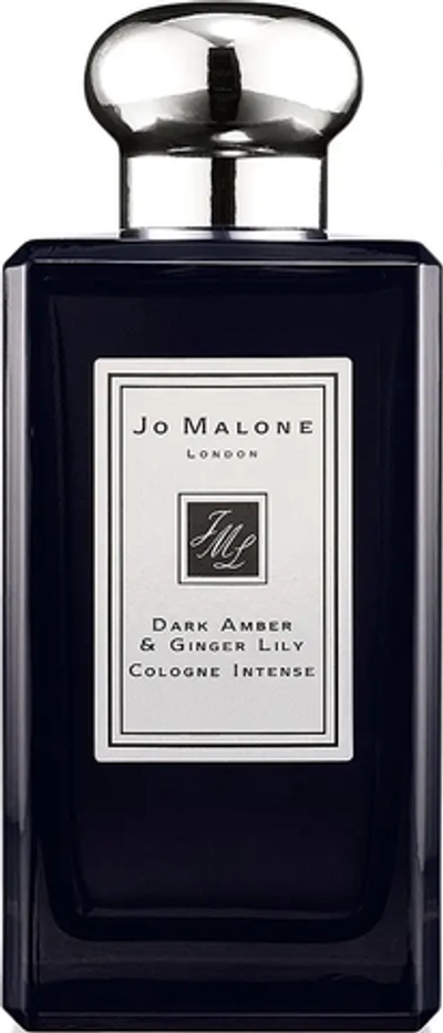 JO MALONE DARK AMBER & GINGER LLIY COLOGNE INTENSE 50 ML (WITHOUT BOX)