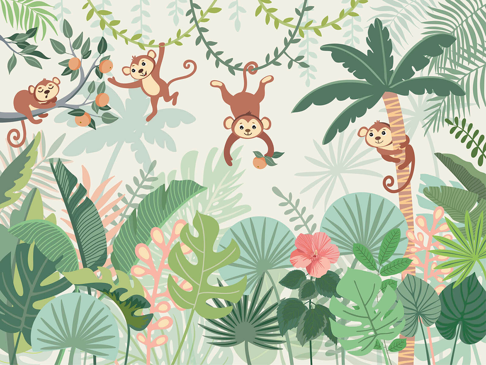 Дизайнерские обои Wall Street Trip to tropics