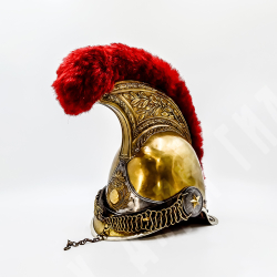 Карабинерский офицерский шлем образца 1856 г. в римском стиле. Франция. Вторая империя.