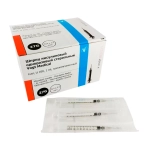 Шприц 1мл (3-комп) ИНСУЛ. U-100 надетой иглой 27G (0,4х13 мм.)(100шт/уп) Vogt Medical