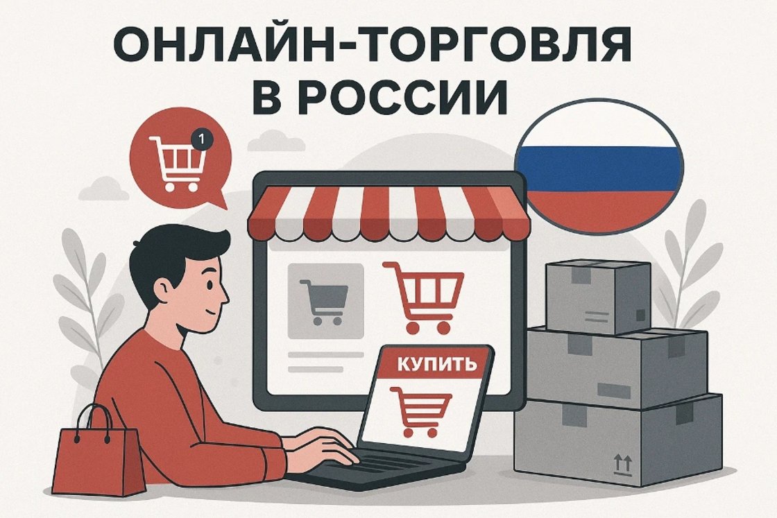 Онлайн-торговля в России ускорится до 28% в 2025 году