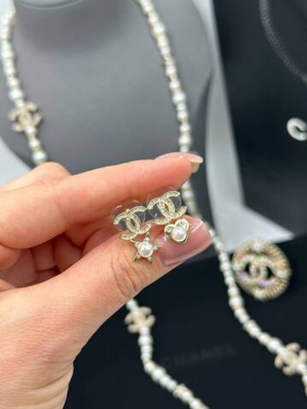 Серьги CHANEL