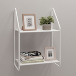 Этажерка настенная "Барселона 12" (BARCELONA 12 wall storage rack) (Белый)