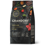 Grandorf Fresh Cat Potato корм сухой беззерновой для котят ягнёнок с бататом