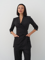 Блуза женская м288 Toray стретч черный56