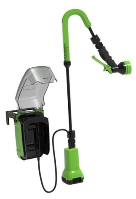 Насос аккумуляторный для бочек GREENWORKS G24SWP 24V,1х2Ач, ЗУ 3401007UA