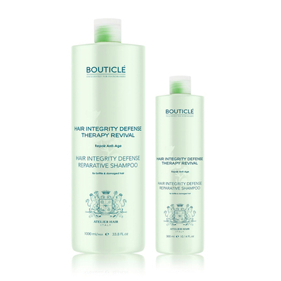 Укрепляющий восстанавливающий шампунь для истонченных, хрупких и поврежденных волос Hair Integraty Defense Reparative Shampoo