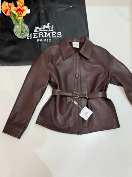 Кожаная куртка Hermes