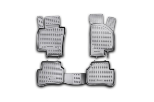 Коврики в салон для VW Passat B7, 2011-2015, 4 шт. (полиуретан) NLC.51.34.210K