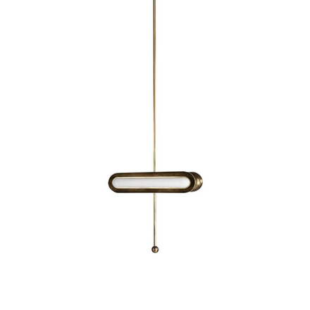 Pendant design lamp  Circuit by Apparatus (1 lampshade ,  horizontal)