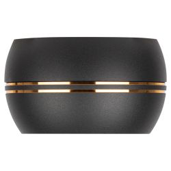 Светильник накладной ЭРА OL13 GX53 BK/GD под лампу GX53 черный/золото | Накладные светильники