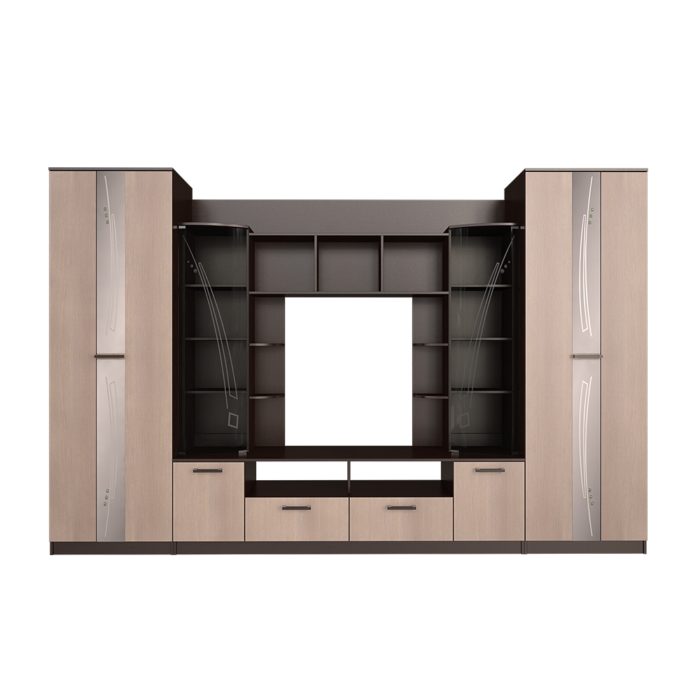 Гостиная Венеция  3400*2200*532 венге/лоредо БТС