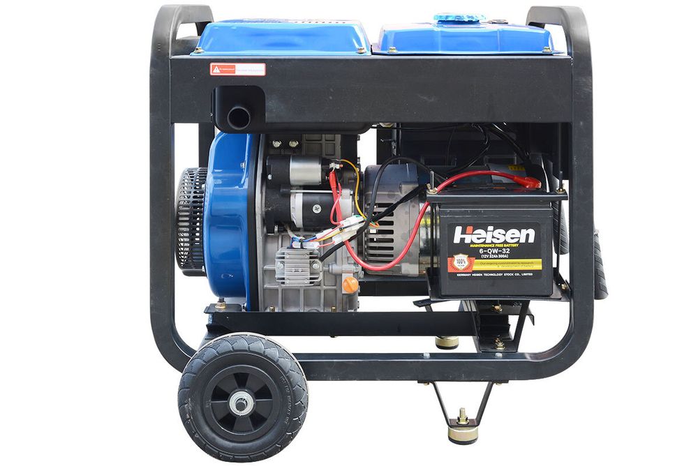 Дизель генератор трехфазный TSS SDG 8000EH3A - [7.5 кВт / 380V] с блоком АВР