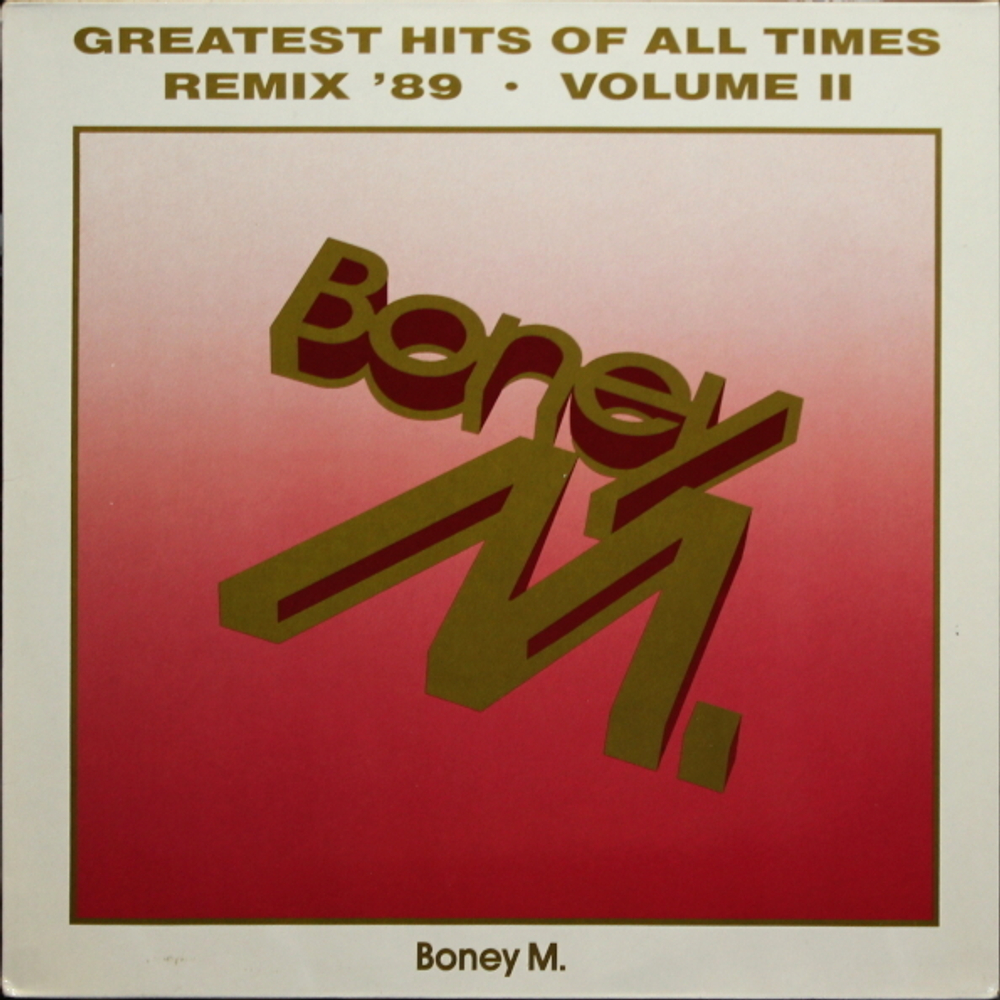 Boney M. / Greatest Hits Of All Times - Remix '89 Volume II (LP)