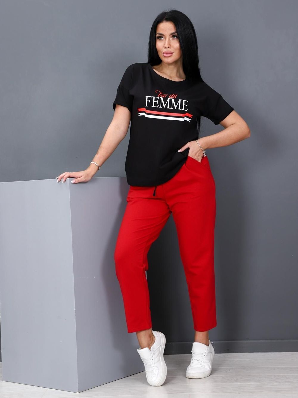 Рене - костюм красный Iv-capriz (Акция)