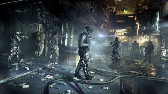 # Deus Ex Mankind Divided (Б/У)  [PS4, русская версия]