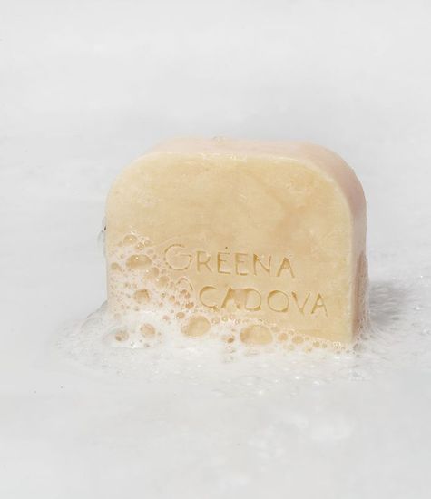 Пенка натуральная для умывания твердая "Бергамот" Greena Avocadova, 50 г