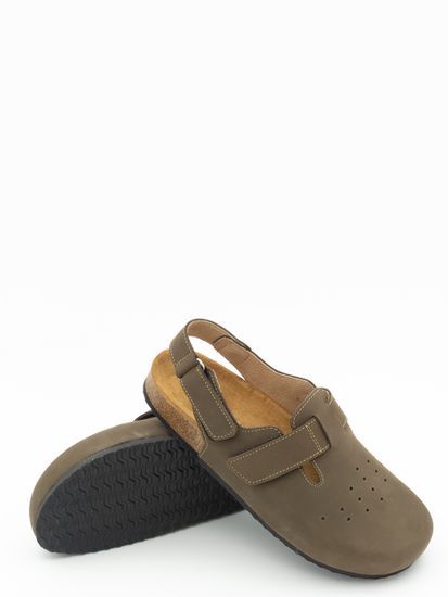 12 | "Branko's" | Мужские сабо (коричневый)