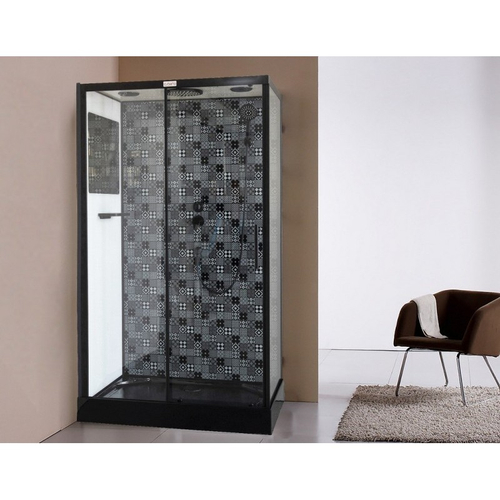 Душевая кабина Esbano ESKBB1180CKR 110x80x210 черный