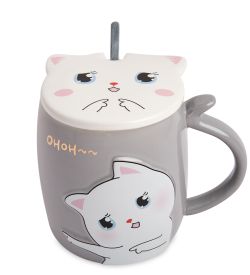 GAEM Art MUG-351/1 Кружка «Котик танцует. Будь как котик!»