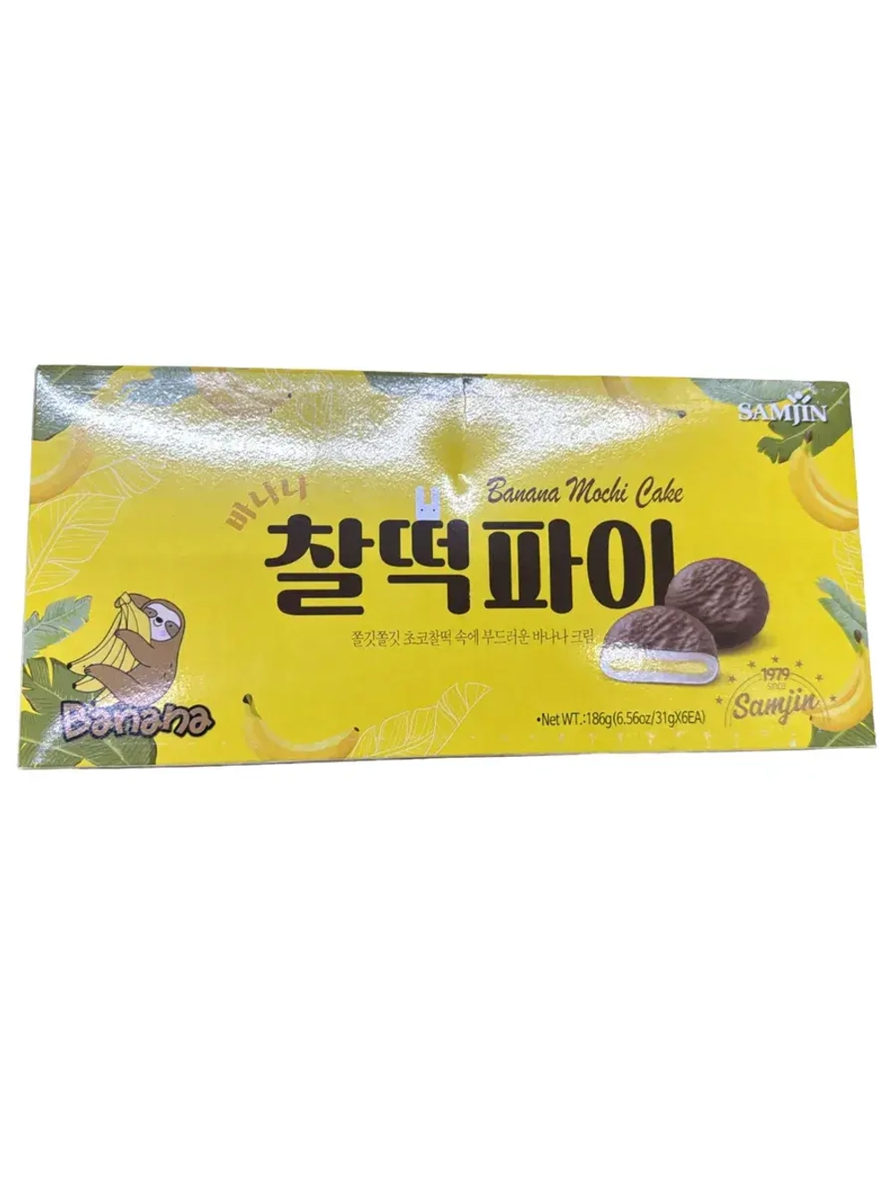 Пирожное Моти в шоколаде с Банановой начинкой 186 г