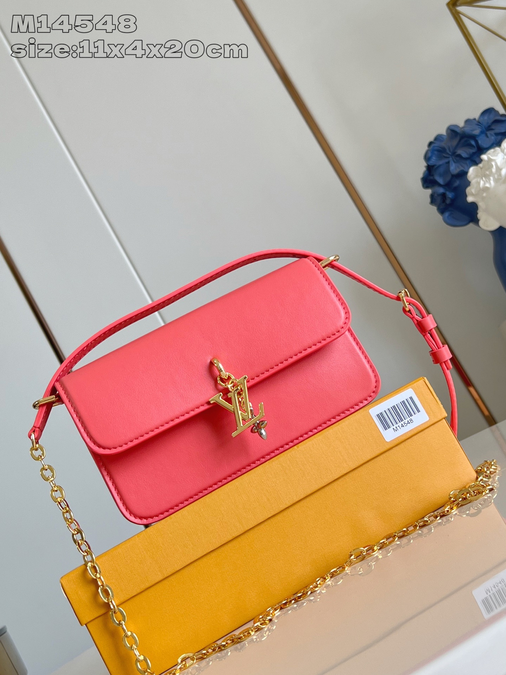 Louis Vuitton Wallet On Chain LV Bloom