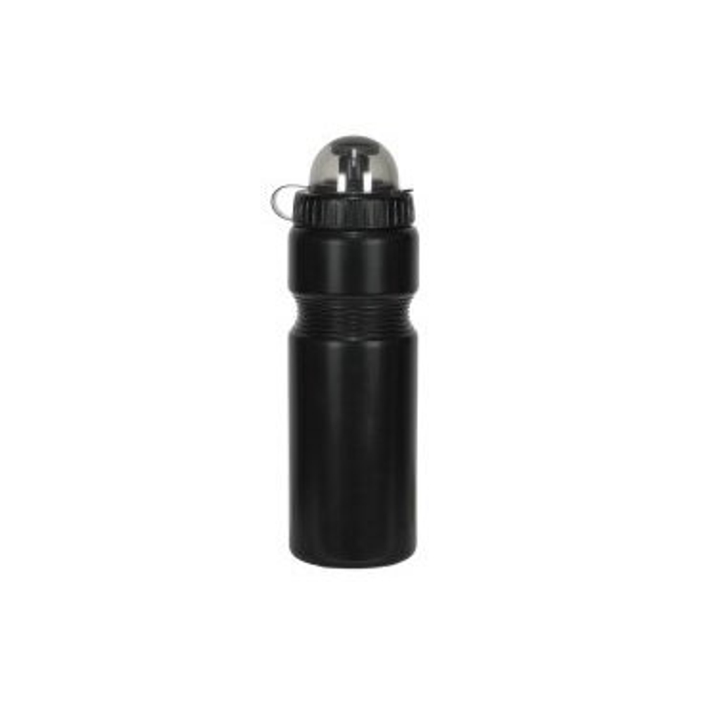 Фляга DL-600C, 750мл, пласт., с клапаном, черн.