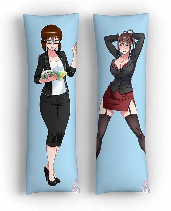 Дакимакура Учитель и Мида Рана