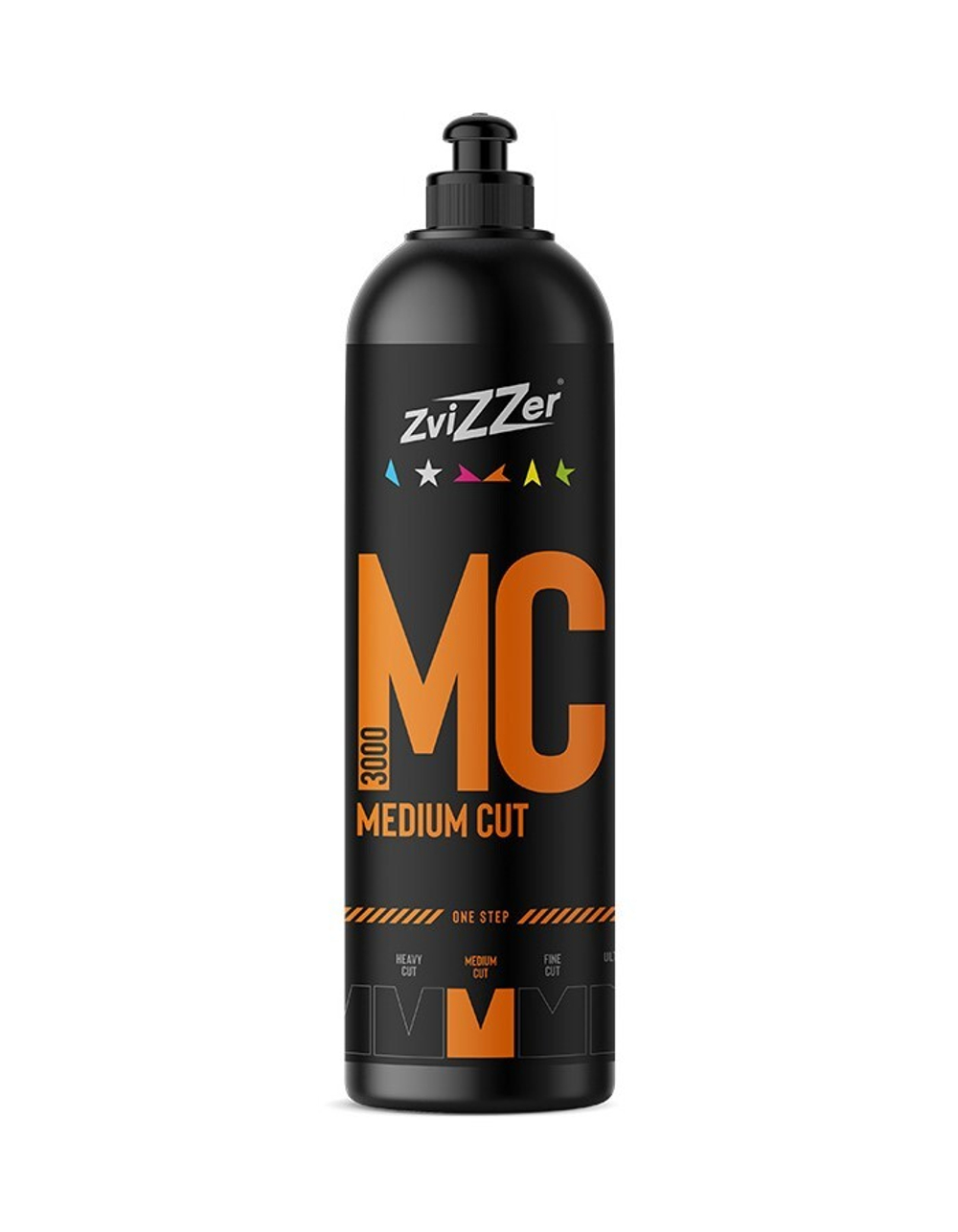 ZviZZer MC 3000 Medium Cut (ONE STEP) Полировальная паста ZviZZer среднезернистая, 750ml