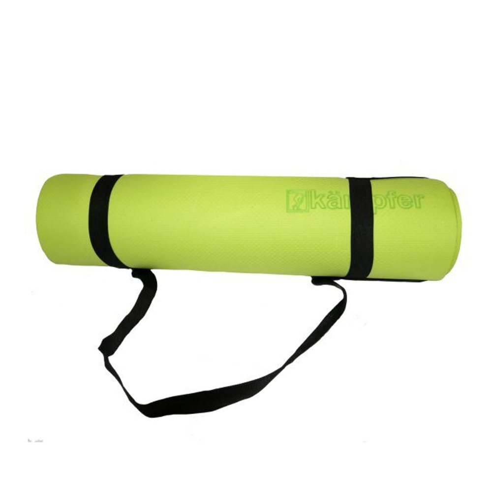 Коврик для йоги Kampfer Yoga Mat (60х180х0,65 см) зеленый