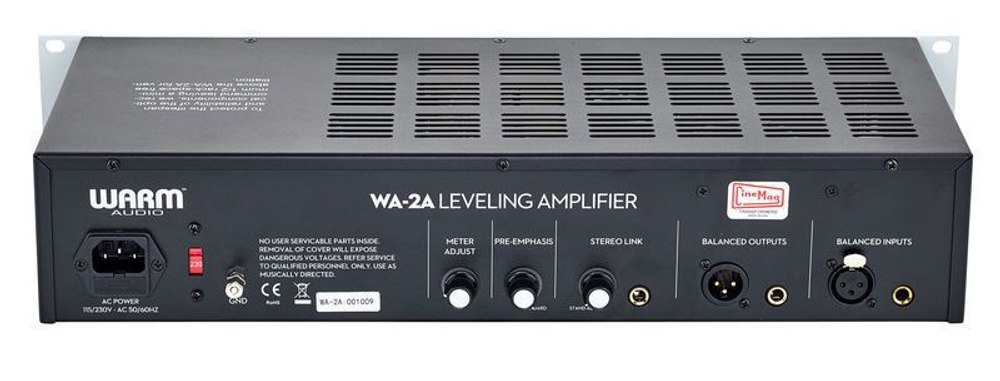 Ламповый оптический компрессор Warm Audio WA-2A