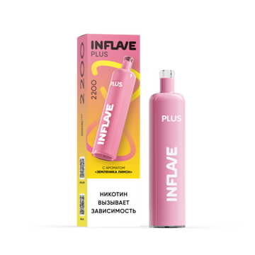 (М) INFLAVE PLUS 2200 Земляника Лимон