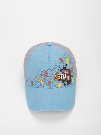 Бейсболка Snapp SN (голубой/светло-серый)