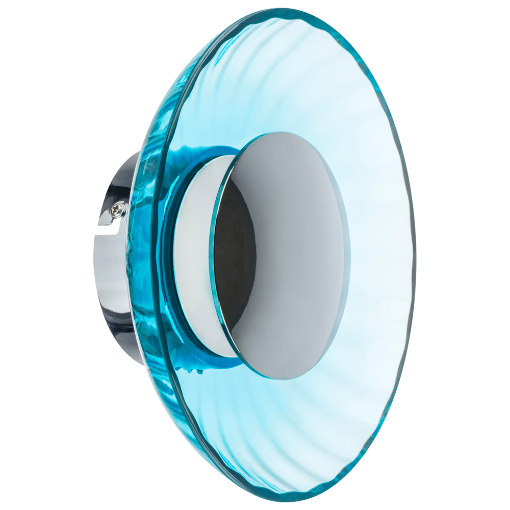809015 Бра CELESTA LED 6W 300LM ХРОМ/ГОЛУБОЙ 3000K