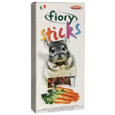 Палочки для шиншилл FIORY Sticks, с морковью