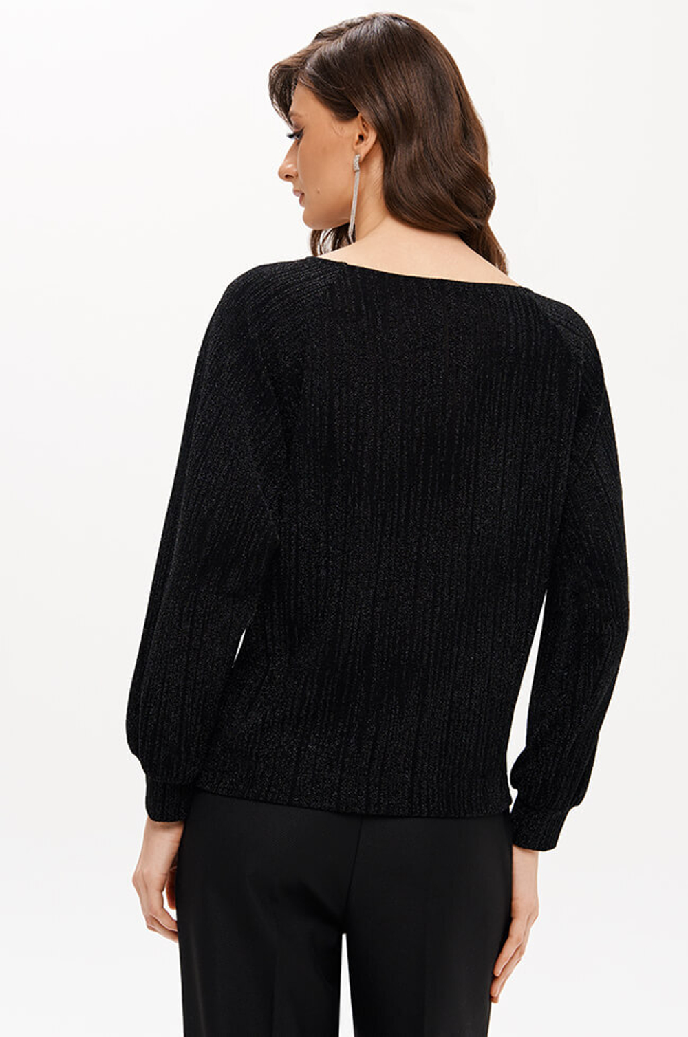 23372 Блузка женская (черный)