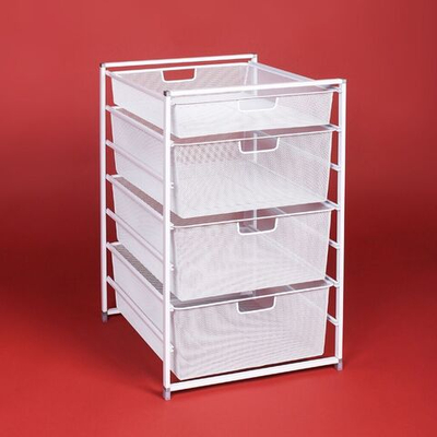 Полка универс, сталь, 7 секц, 43.5х75 см, Larvij, 08WH N