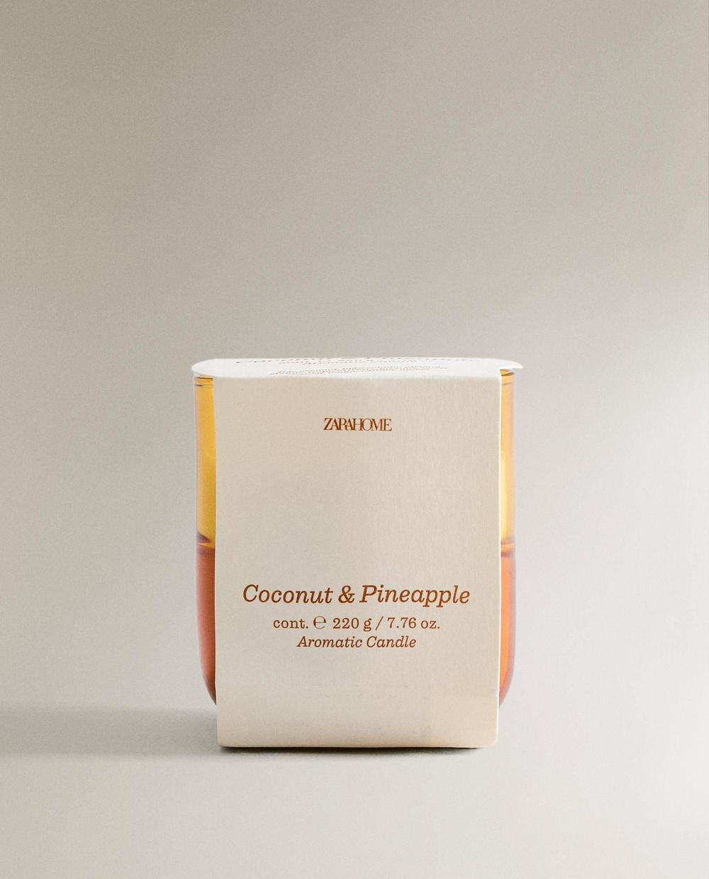 Zara Home - Ароматическая свеча coconut & pineapple, 220 г