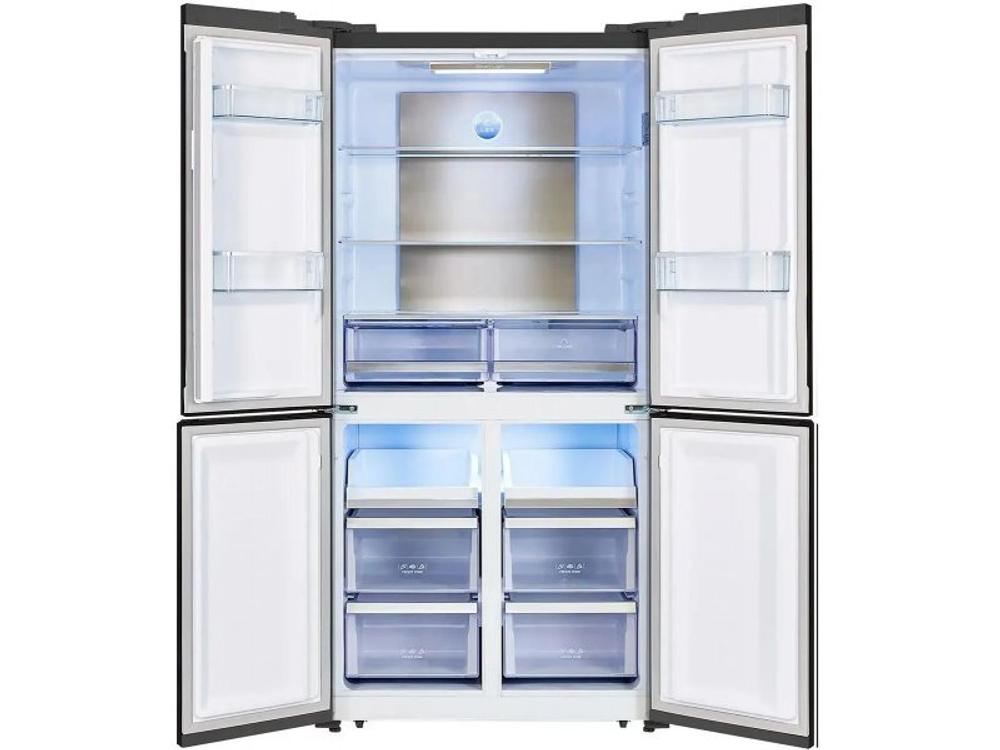 Холодильник Lex LCD505MgID серый