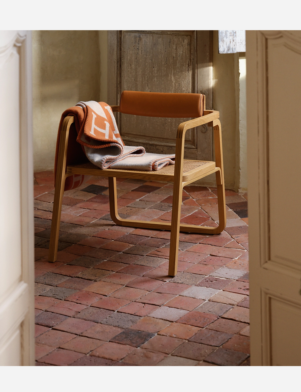 Плед Hermes Avalon "Potiron" (H102668M 58)