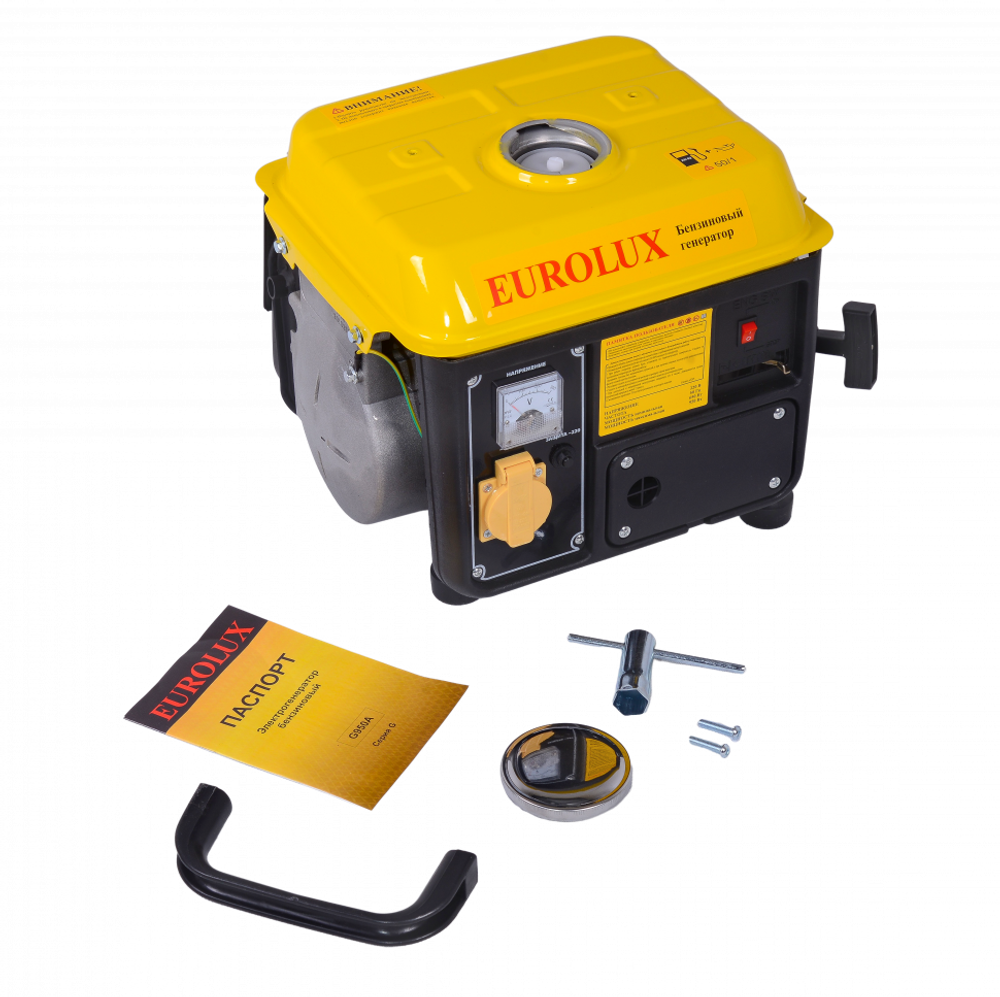 Бензиновый генератор EUROLUX G950A - [0.65 кВт / 220V] двухтактный