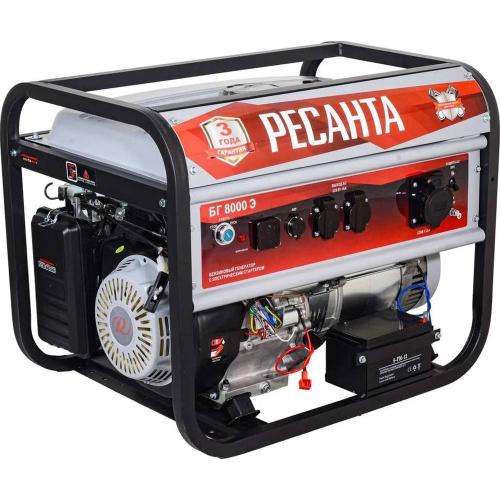 Бензиновый генератор Ресанта БГ 8000 Э