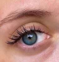 Светло-голубые линзы с окантовкой на 12 месяцев Marquise sura blue / Линзы в стиле Acuvue define/ Голубые линзы для светлых и зеленых глаз