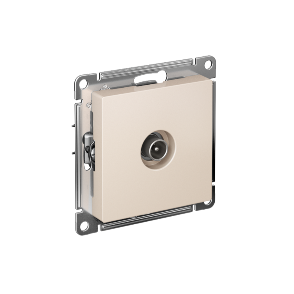 Розетка телевизионная TV AtlasDesign коннектор механизм беж. SE ATN000293 Розетка телевизионная TV AtlasDesign коннектор механизм беж. SE ATN000293