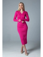 Юбка в рубчик